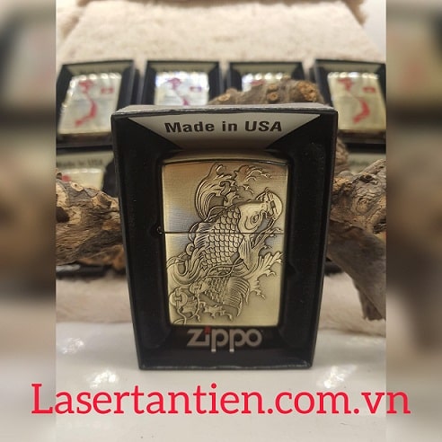 Khắc laser lên đồng