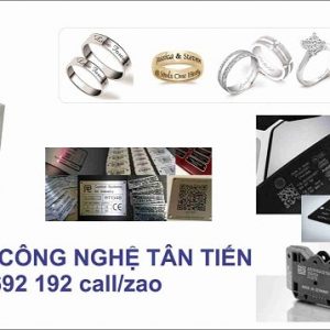 Khắc laser lên kim loại