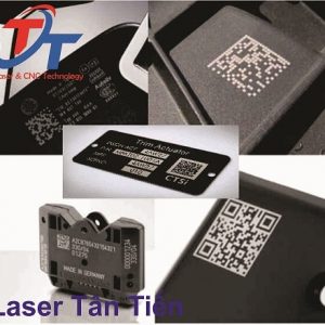 Khắc laser mã vạch mã QR code thiết bị điện tử