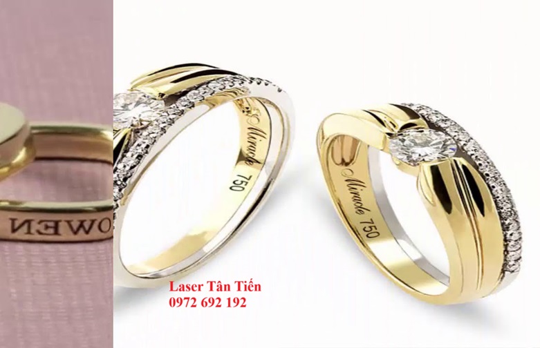 Khắc laser sản phẩm hình cong tròn